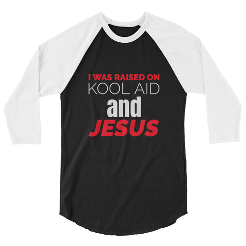 3/4 sleeve raglan shirt