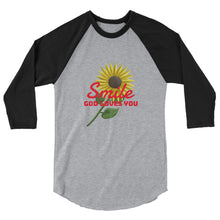 Load image into Gallery viewer, 3/4 sleeve raglan shirt