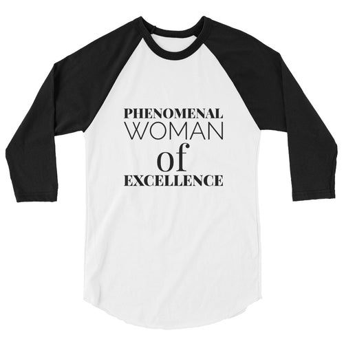 3/4 sleeve woman's raglan shirt