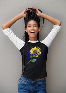 3/4 sleeve raglan shirt